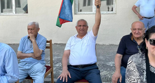 Переселившимся семья вручили ключи от квартир в Ханкенди. 19 июня 2026 г. Фото: http://armiya.az/