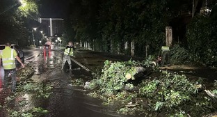 Последствия урагана в Ростове-на-Дону. Фото из телеграм-канала мэра города Александра Скрябина – https://t.me/SkryabinAlexander/4471