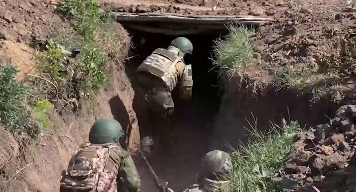 Российские военные. Кадр видео Минобороны https://t.me/mod_russia/53966