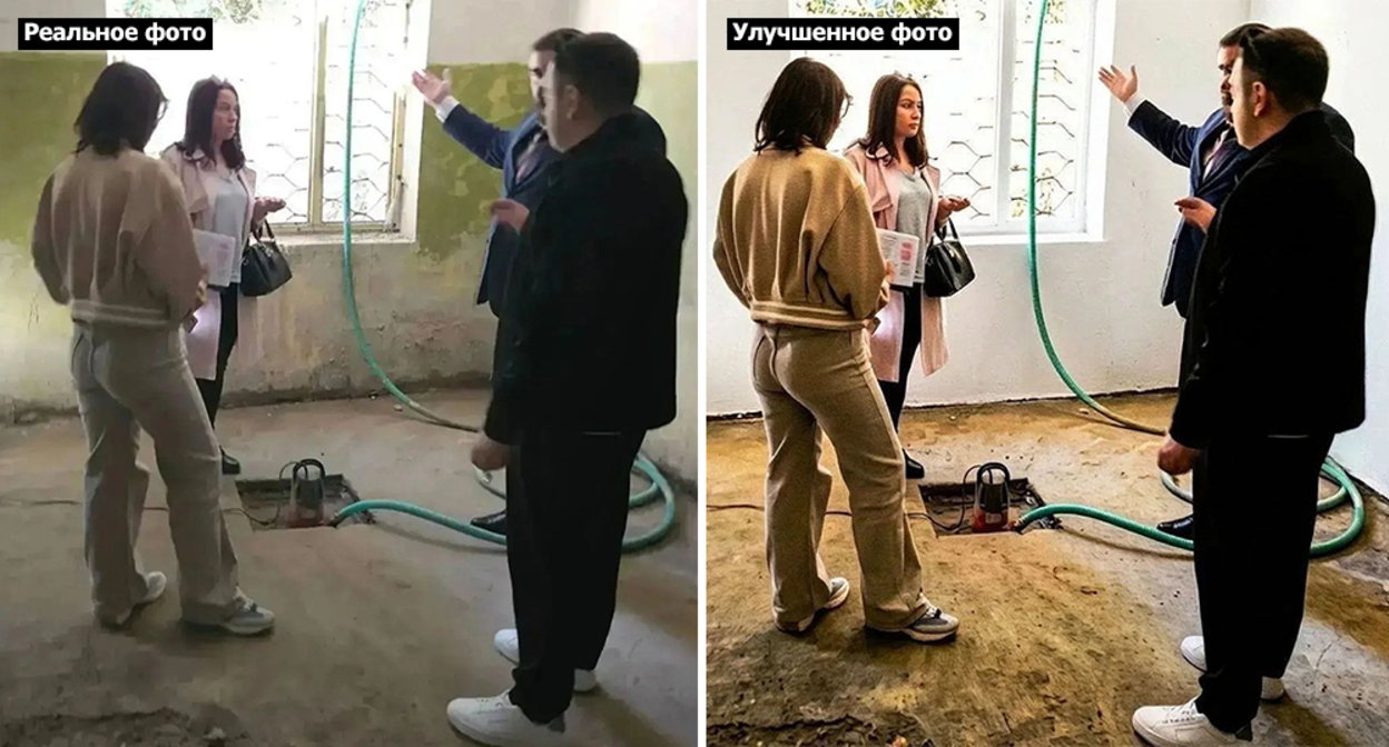 Изображения предоставлены жильцами дома по ул. Лесная, 11 в сочинском микрорайоне Блиново. Изображения предоставлены жильцами дома по ул. Лесная, 11 в сочинском микрорайоне Блиново.